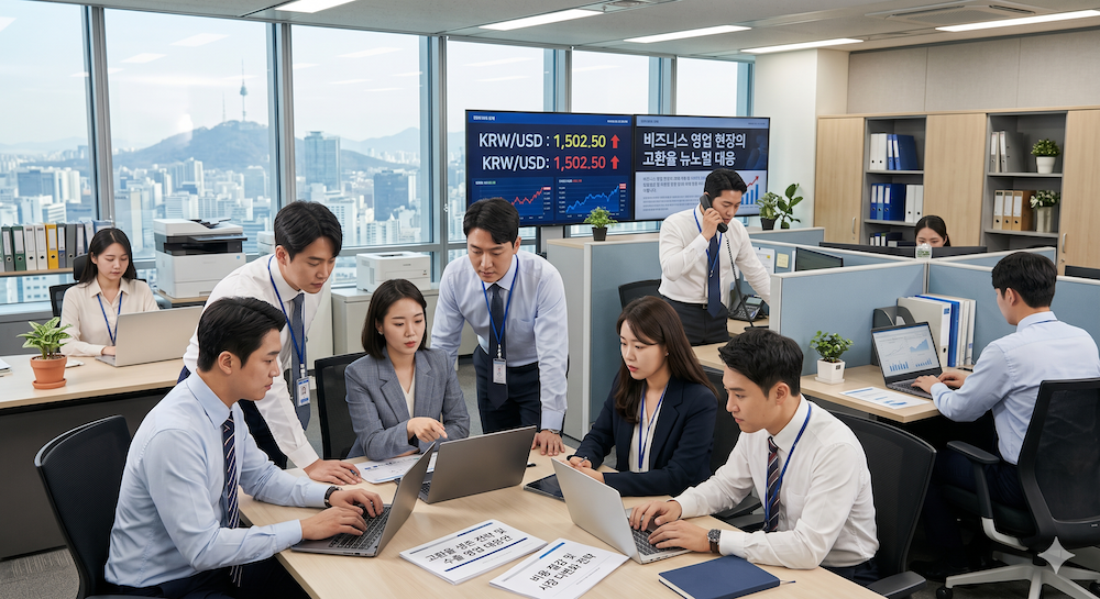 원달러 환율 1500원 돌파와 IMF 외환위기 이후 처음 맞이한 고환율 뉴노멀 시대 비즈니스 영업 현장의 생존 전략