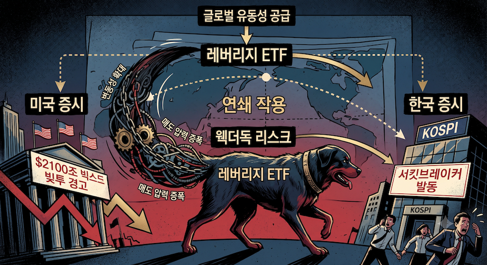 미국 증시 2100조 빚투 경고와 한국 증시 서킷브레이커 사태