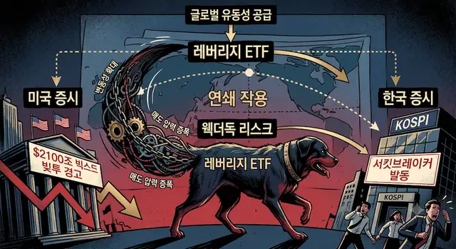미국 증시 2100조 빚투 경고와 한국 증시 서킷브레이커 사태
