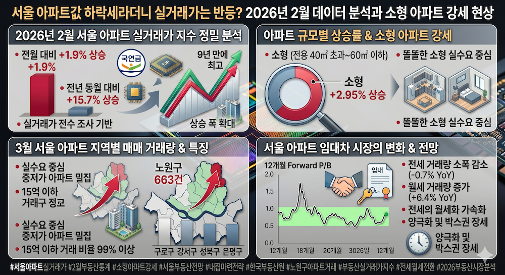 2026년 2월 데이터 분석과 소형 아파트 강세 현상