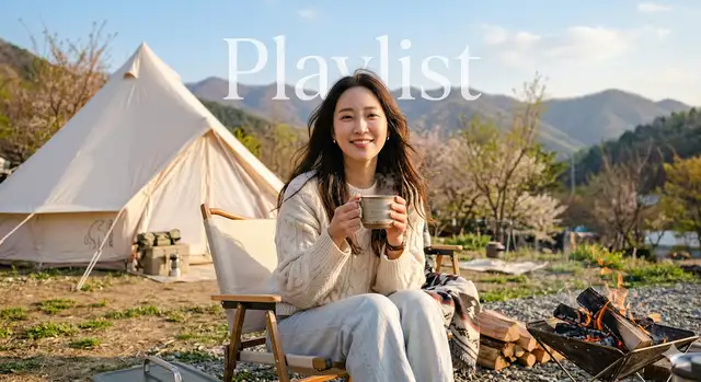 겨울의 끝에서 봄을 만나는 캠핑