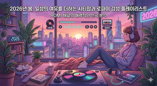 로파이 감성 플레이리스트