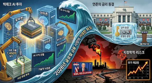빅테크 AI 투자와 지정학적 리스크, 그리고 연준의 금리 동결이 시사하는 점.png