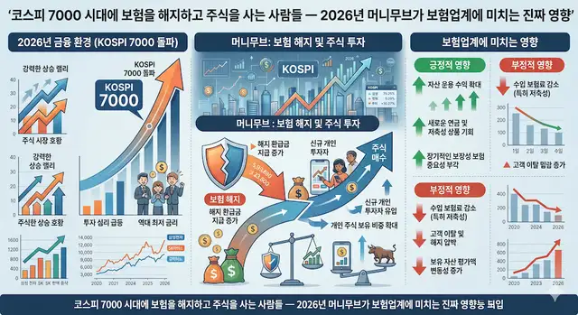 코스피 7000 시대에 보험을 해지하고 주식을 사는 사람들.png