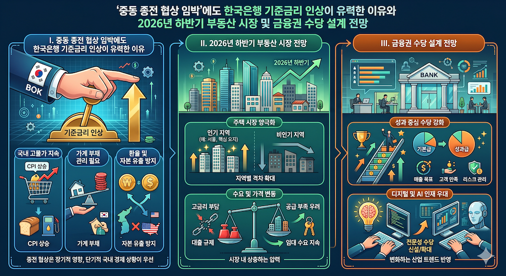 중동 종전 협상 임박에도 한국은행 기준금리 인상이 유력한 이유